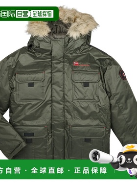 欧洲直邮Geographical Norway  ARSENAL 男童装派克大衣连帽外套
