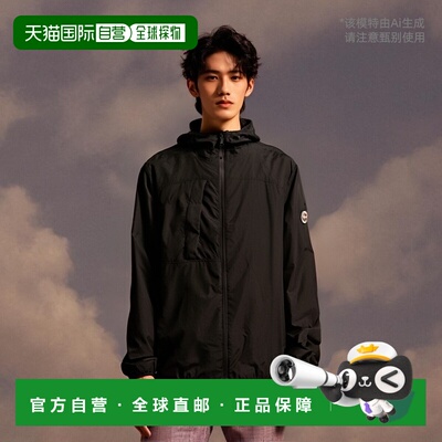 日本直邮Moncler 夹克黑色男士 MONCLER 1A00121 5396L 999