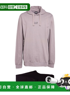 1h可退 香港直邮潮奢 Ea7 男士 Outfit 运动运动装 grey灰色 舒适