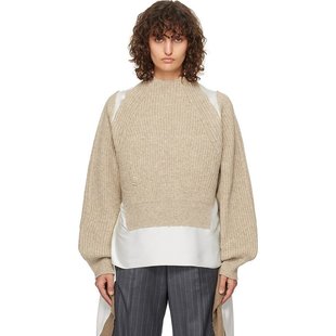 时尚 美国直邮UNDERCOVER 女士毛衣 UC2D1901 舒适保暖 米色