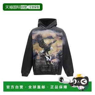 1h可退 香港直邮Represent 男士 Chrome 航空连帽衫 MLM100762STA