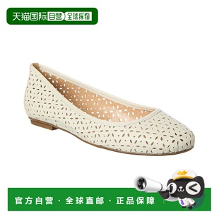 底Leyla激光切割皮革平白 sole法国鞋 美国奥莱直发 french 自营