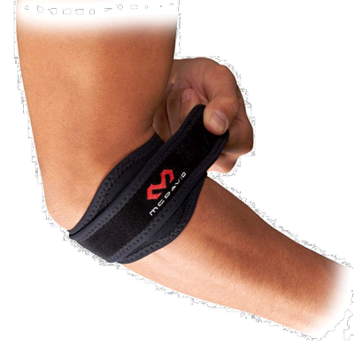 日本直邮McDavid 男士女士肘带 DP 支架运动肘 McDavid M489