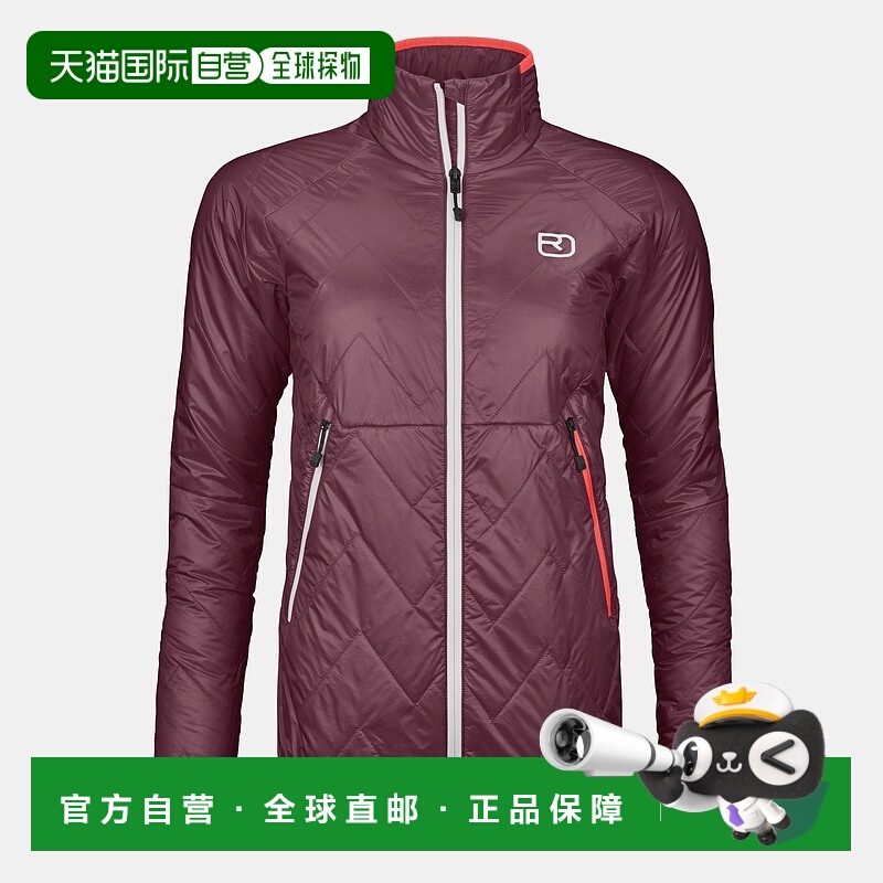 欧洲直邮ORTOVOX SWISSWOOL PIZ VIAL 女款夹克立领羊毛绗缝