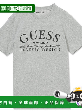 日本直邮GUESS BSC Initial Classic Design Tee 男士T恤 [GU1432