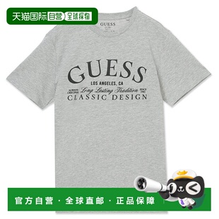 日本直邮GUESS BSC Initial Classic Design Tee 男士T恤 [GU1432