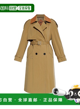 香港直邮MCM 女士风衣 MFCFAMM020IG AW2025 米白色 Trench coat