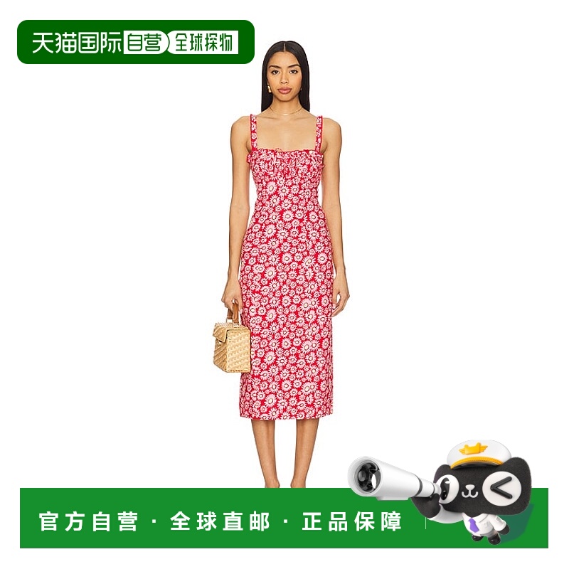 1h可退 香港直邮潮奢 Free People 自由人 女士 Lucinda 印花中长