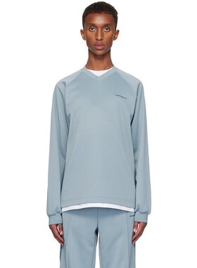 潮奢 Carhartt 卡哈特 男士 蓝色 Bolan V-Neck 套头衫 I033925