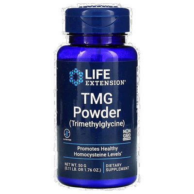 香港直发Life Extension生命延续TMG三甲基甘氨酸粉末膳食补充50g