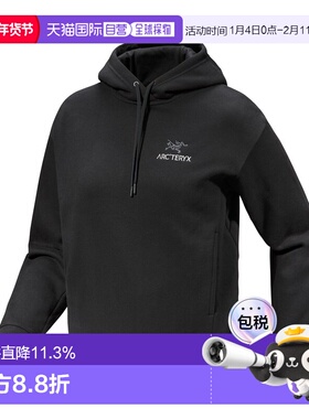 1h可退 加拿大直邮始祖鸟Emblem Fleece女士多功能舒适抓绒连帽衫