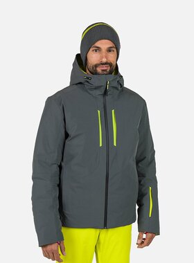 Rossignol 男士 Diretta 滑雪夹克（缟玛瑙灰色）RLNMJ0223N00L