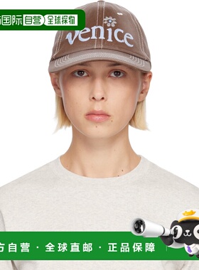 1h可退 香港直邮Erl 女士 棕色 Venice 棒球帽 ERL11K0181