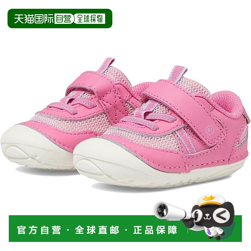 自营 Stride Rite Apollo BG038302运动童鞋粉红色舒适步行鞋FZP5
