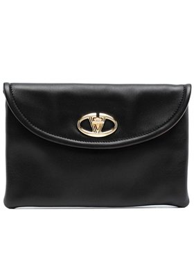 VALENTINO 女士单肩包 WP0AC5ZFJ0NO SS2024 黑色 徽标手拿包