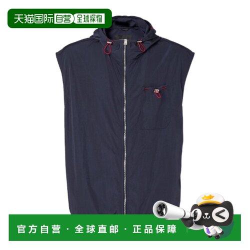 1h可退 香港直邮FENDI 男士马甲 FT0088AYU9F0QG0 SS2026 深棕色