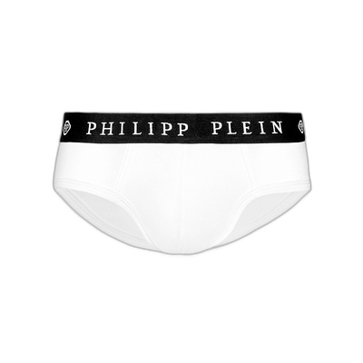 philipp pleinSlip Skull-白色 【美国奥莱】直发