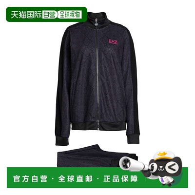 1h可退 香港直邮潮奢 Ea7 女士 Tracksuits 运动装 purple紫色 舒