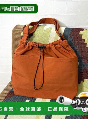 1h可退 日本直邮CRB 女士多口袋抽绳单肩包 C501828新款斜挎包