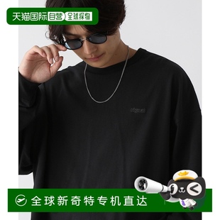 男士 1h可退 SPORTS 簡(jiǎn)約刺繡圖案寬松T恤 日本直郵SIGNAL 適合各