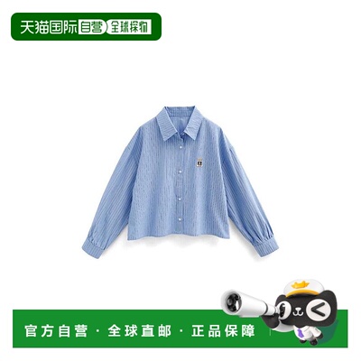 日本直邮日潮 GRL泰迪熊刺绣短款罩衫fu244