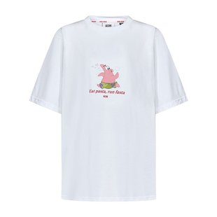 女士T恤 SB23U13020201 白色 shirt AW2023 GCDS