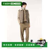 自营欧洲直邮Loro 灰绿色羊绒休闲裤 Piana 男士