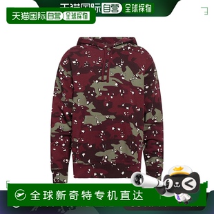 red红色 男士 连帽运动衫 舒适时尚 MAISON 香港直邮潮奢 KITSUNE