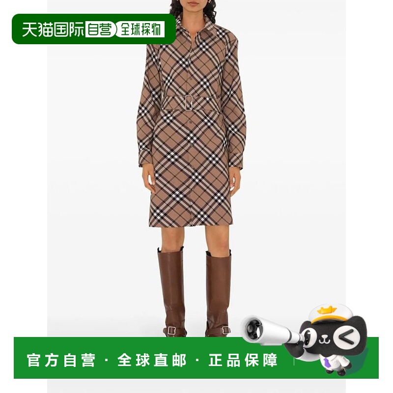 欧洲直邮BURBERRY博柏利女士连衣裙休闲百搭潮流时尚舒适透气女装