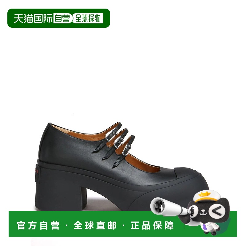 1h可退 香港直邮MARNI 女士高跟鞋 SNZW018340P272200N99 CO 黑色