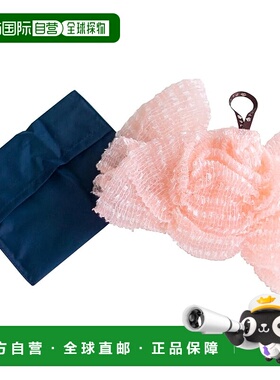 【日本直邮】OKA 旅行浴巾 粉色 带便携袋（Pris Liretza 日本制