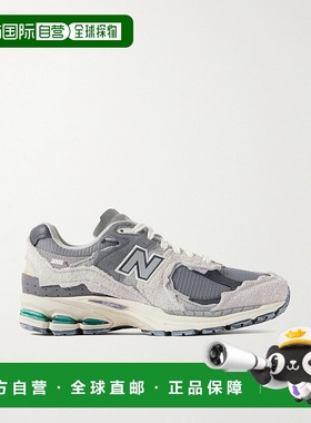 1h可退 香港直邮潮奢 New Balance  女士 2002R 绒面革网纱运动鞋