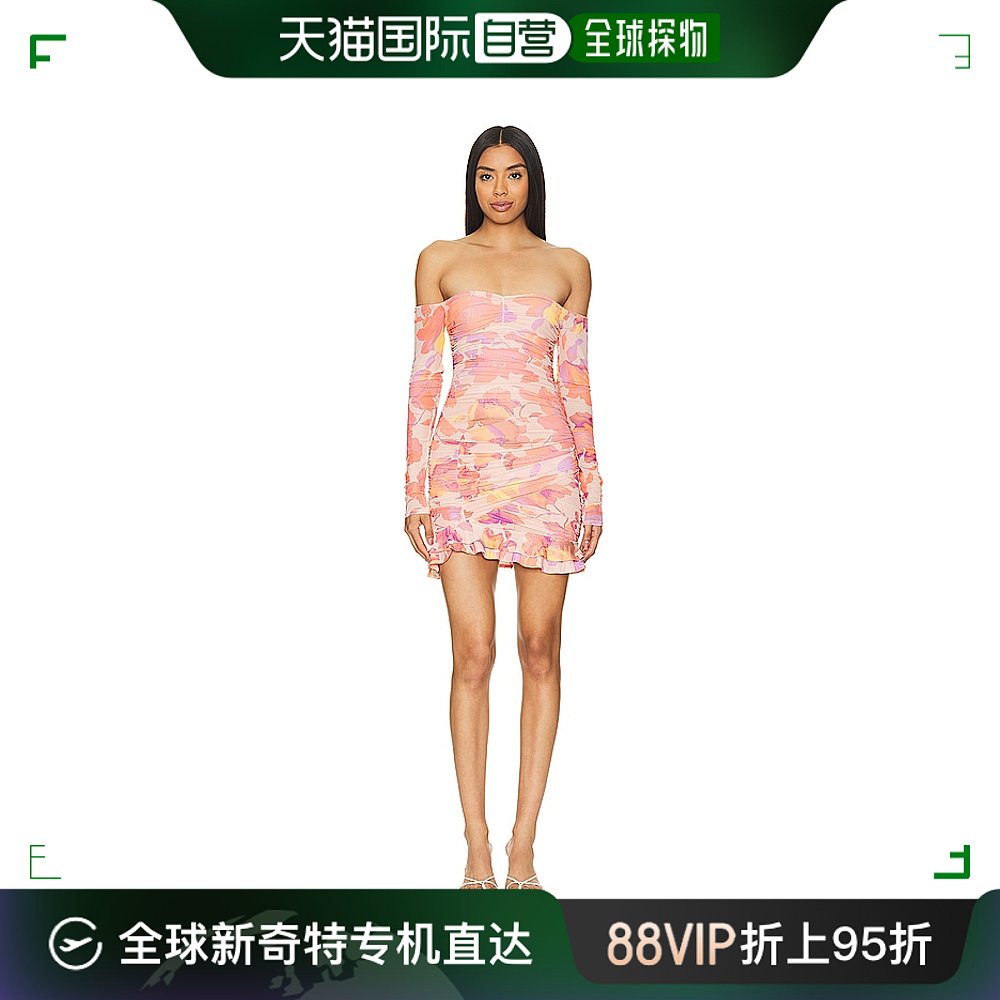 香港直邮潮奢 AFRM 女士 Adrian 连衣裙 AD021241MA24 女装/女士精品 连衣裙 原图主图