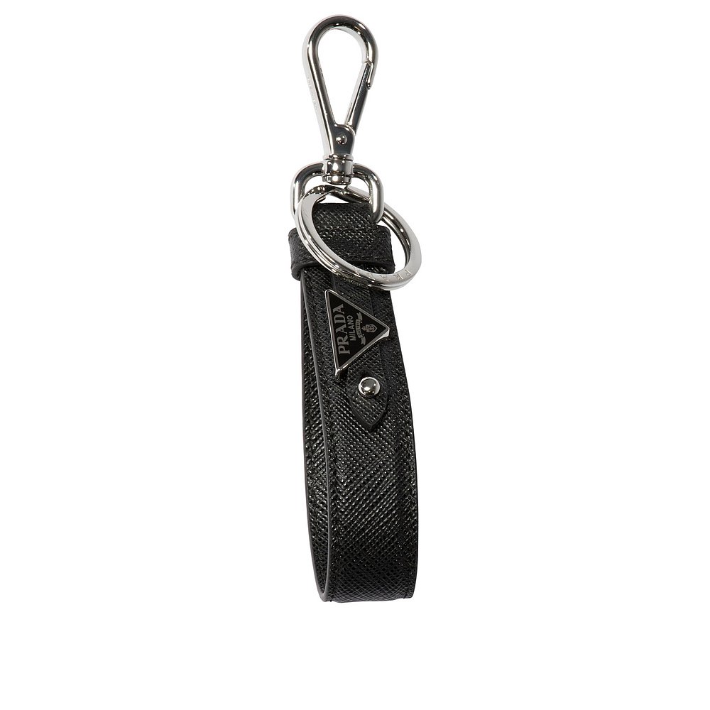 PRADA 男士钱包 2PP68T053F0002 CO 黑色 PRADA KEY RINGS