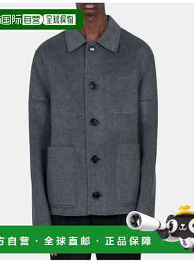 1h可退 香港直邮Ami Paris 男士 boule boutonne en laine 套头上