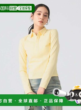 1h可退 日本直邮PICCADILLY 女装 修身美型设计 个性POLO衫 61120