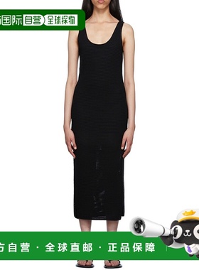 香港直邮Frame 徽标连衣裙 LWSW1479Noir针织高端穿搭时髦显瘦
