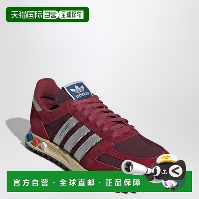 1h可退 香港直邮Adidas 男士 LA OG NOBLE MAROON/SILVER METALLI