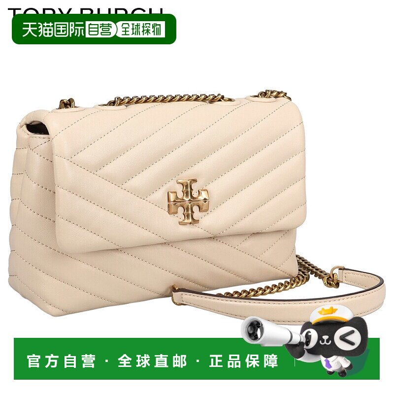 日本直邮Tory Burch KIRA 单肩包轻便的斜挎包采用真皮材质这款米