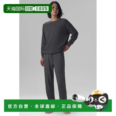 香港直邮alo yoga 纯色圆领套头卫衣 女款w3295rAthletic Heather
