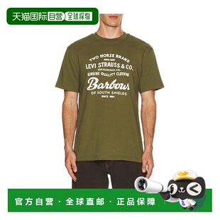 男士 Levi 1h可退 印花T恤 巴伯尔 MTS1513 香港直邮barbour