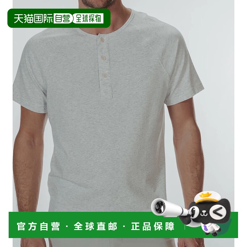 自营 the normal brand男士 Active 短袖 Puremeso Henley In Sto