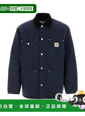 香港直邮CARHARTT WIP 男士西服 I0356130DI4O AW2025 蓝色夹克