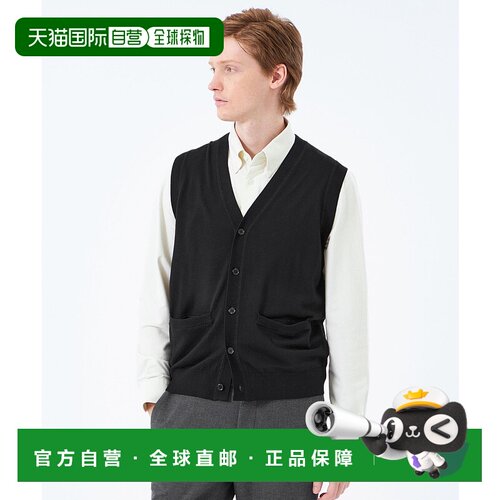 1h可退 日本直邮MACKINTOSH PHILOSOPHY 男装 V领针织开衫背心 高