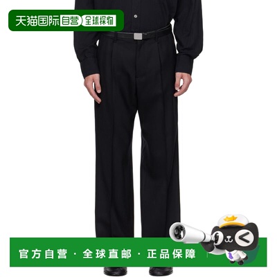 1h可退 香港直邮Our Legacy 男士 黑色 Borrowed Chino 长裤 M421