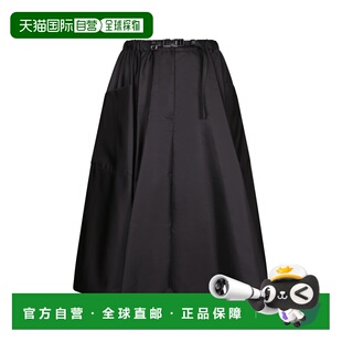 香港直邮PRADA 女士半身裙 21Y0231WQ8F0002 CO 黑色 GONNE