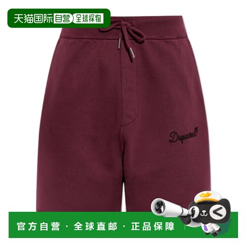 香港直邮DSQUARED2 男士短裤 S74MU0969D25029392 AW2026休闲裤