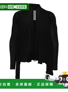1h可退 香港直邮rick owens 瑞克 欧文斯 女士 黑色毛线衫 RP01F6