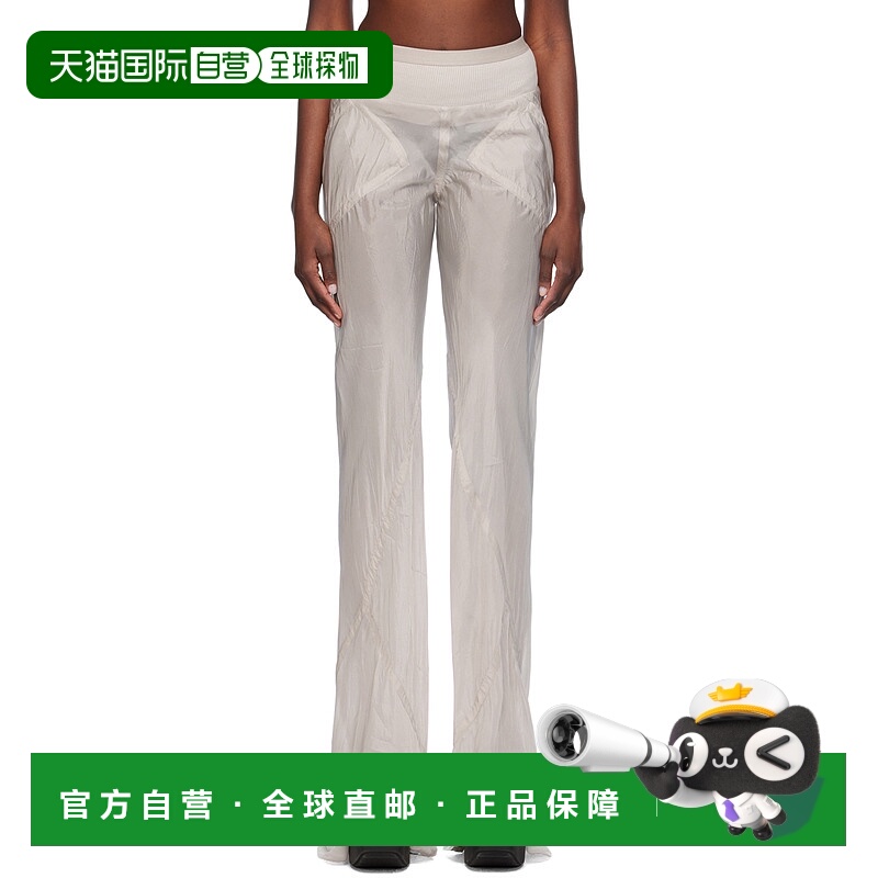香港直邮Rick Owens 弹性裤腰休闲裤 RP01D2301J08