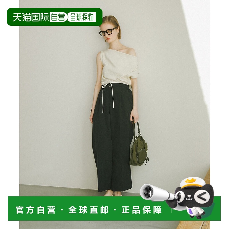 1h可退 日本直邮SENSE OF PLACE 女士双腰设计休闲裤 AAA524A113